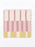 Striped Tiles pattern stipe custom colours on PVC tiles